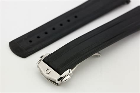 omega seamaster watch bands rubber|genuine omega watch straps.